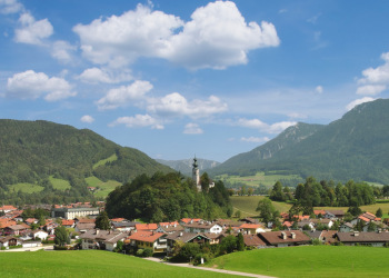 Urlaubsort Rupolding im Chiemgau,Bayern,Deutschland