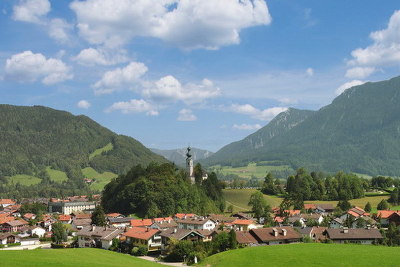 Urlaubsort Rupolding im Chiemgau,Bayern,Deutschland